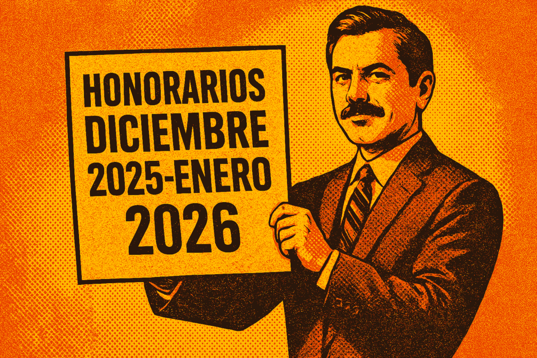 Honorarios administración de consorcios diciembre 2025 y enero 2026