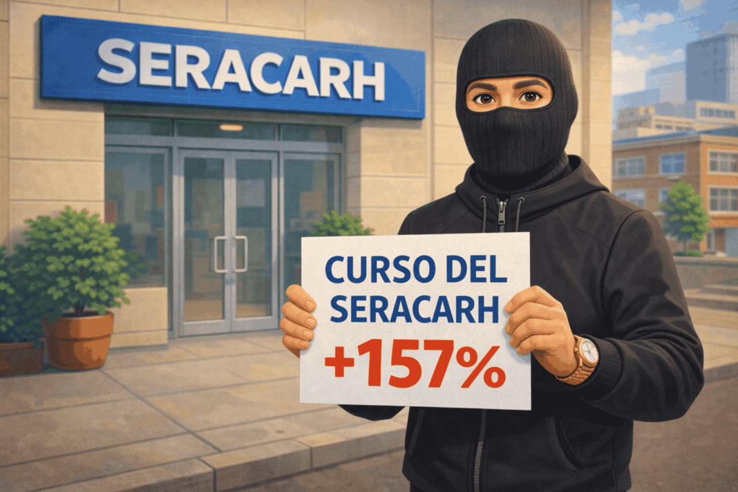 Aumenta 157% el curso del Seracarh en 2026 (una locura)