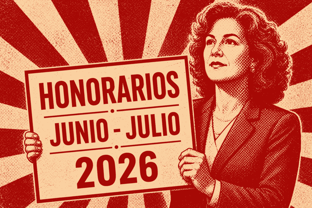 Honorarios administración de consorcios junio y julio 2026