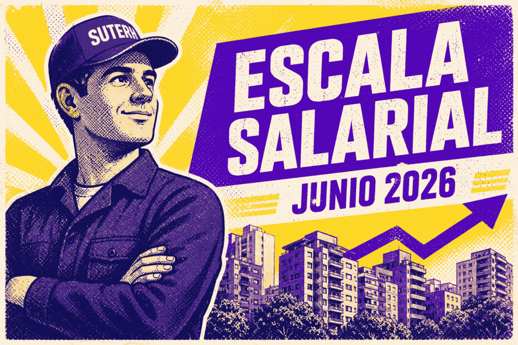 Escala salarial encargados de edificios junio 2026